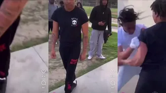 Rolling Insane vs Rolling 100 Squabble #StreetFights
