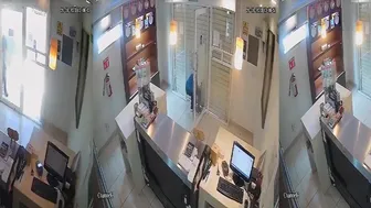 Thief Trapped Inside Store After Robbery Attempt