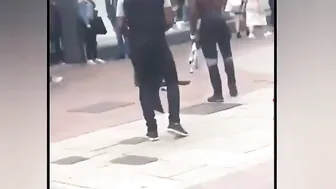 Boxer Versus Muscle Man