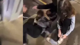 Girl Gets Beaten Up And Vomited On Outside School