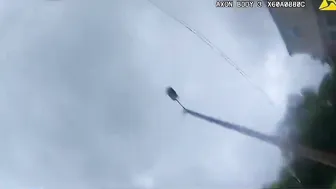 Cop Takes A Bullet While Tasing A Suspect