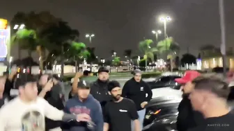 Hands thrown At A Car Meet Daily Fight Videos