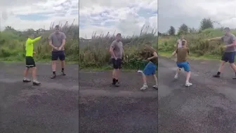 Patient Boxer Crushes Streetfighter Confidence