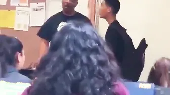 Classroom Clash Between Teacher And Student