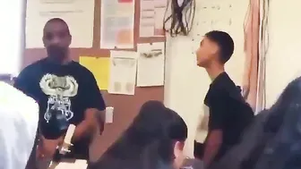 Classroom Clash Between Teacher And Student
