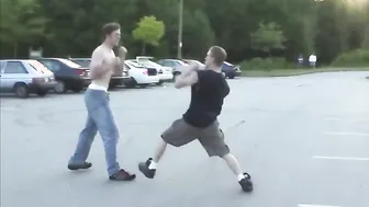 Street warriors clash in a knockout fight!