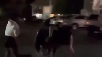 35 Year Old Woman Gets Whooped By A 19 Year Old For Talking SHIT TO HER MOM! ????????????