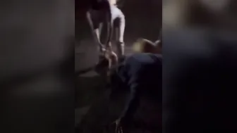 35 Year Old Woman Gets Whooped By A 19 Year Old For Talking SHIT TO HER MOM! ????????????
