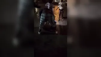 35 Year Old Woman Gets Whooped By A 19 Year Old For Talking SHIT TO HER MOM! ????????????