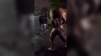 35 Year Old Woman Gets Whooped By A 19 Year Old For Talking SHIT TO HER MOM! ????????????