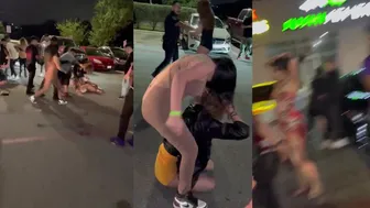 The Policeman Gave Him An Undertaker Prime Hold - A Madman Fight!
