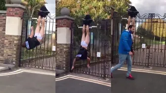 UK Cop In A Shitty Position LOL