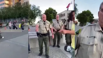 Donut vs. Cop: The Craziest Arrest!