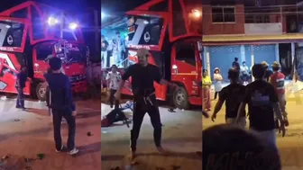 Five Men Fell Like Dominoes; Chaos In The Crowd!