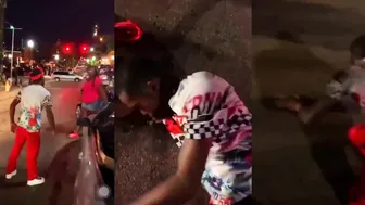 She Knocked Him 12 Years Into The Future In Front Of His Homies