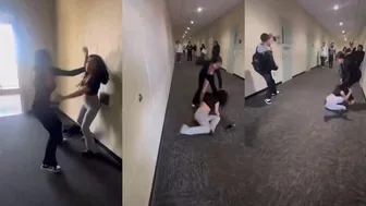 The Way She Got Slammed Into The Wall...