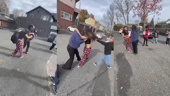 Red Pants Girl Fights Viral!