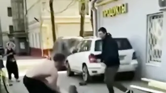 Russian 2v1 Knockout Fight