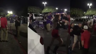 Street fight tussle ☠️☠️