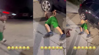 The Rim Knocked Out The Guy!