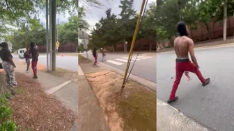 Gay Kid Faces Off Against Gang Member in a Wild Hood fight