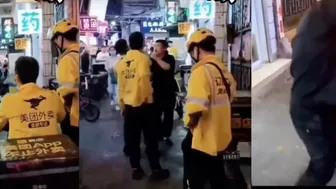 Chinese Food Deliveryman vs Male Karen