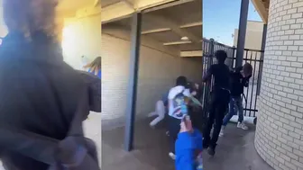 Hella People Fighting In A Crazy School Fight