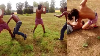 Rearranged His Guts With That Knee