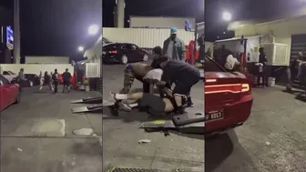 Rollin 100s vs Mexican Gang in Vegas Fights!! Da Best Fights