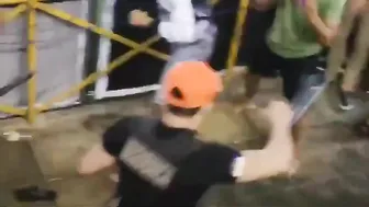 A Dude Saves His Friend from Cops
