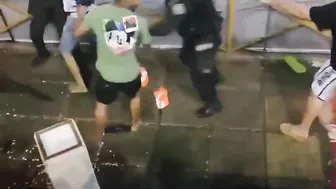 A Dude Saves His Friend from Cops
