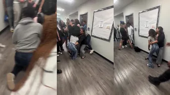 Two Girls Engage In A Daily Fight Video