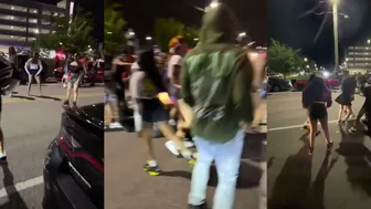 Girls Wild Street Fight