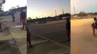 Damn he Got a Before School Beatin ????????