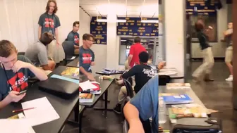Student Gets His Ass Beat In Class For Talking Reckless