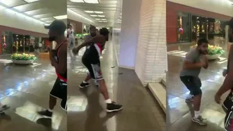 Two Adults Clash Over Sneakers In The Mall