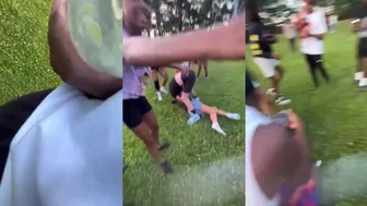 Girl Fights In Black Outfits