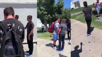 A Kid Gets Laid Out in School