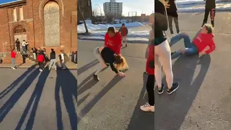 Girl Fights Viral UK Ghetto School Street Hood