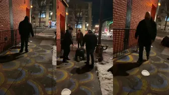 Guy Gets Handled In Downtown Portland