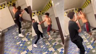 Crazy School Fight