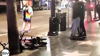 Instant Regret For A Drunk Man!