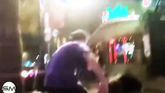 Instant Regret For A Drunk Man!