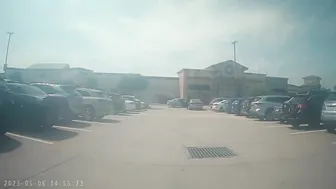Tesla rear camera captures shocking mall shooting in allen, texas!