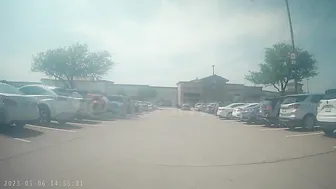 Tesla rear camera captures shocking mall shooting in allen, texas!