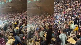 Fight At National Western Rodeo