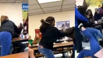 Black Girl Defends Muslim Student From Bully!