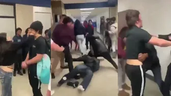 Teenager vs. The Whole School