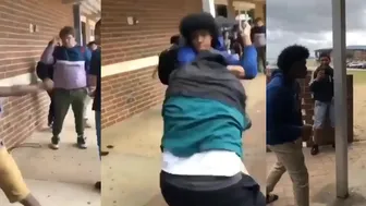 Box And Kickbox Street Fights From The Hood
