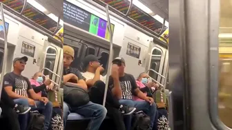 K, This Is A Crazy Train Fight Damn Poor Guy In White Shirt
